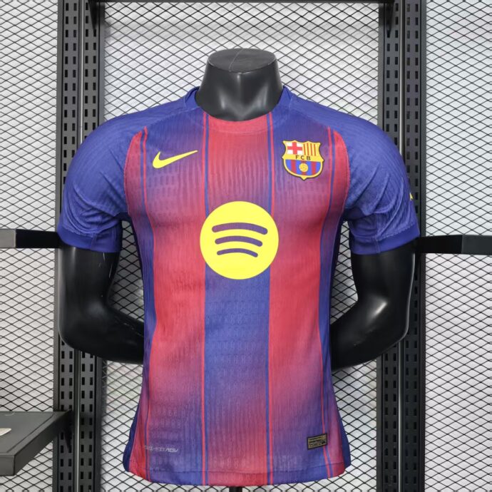 ⁦قميص برشلونة الاساسي 2026⁩ - الصورة ⁦3⁩